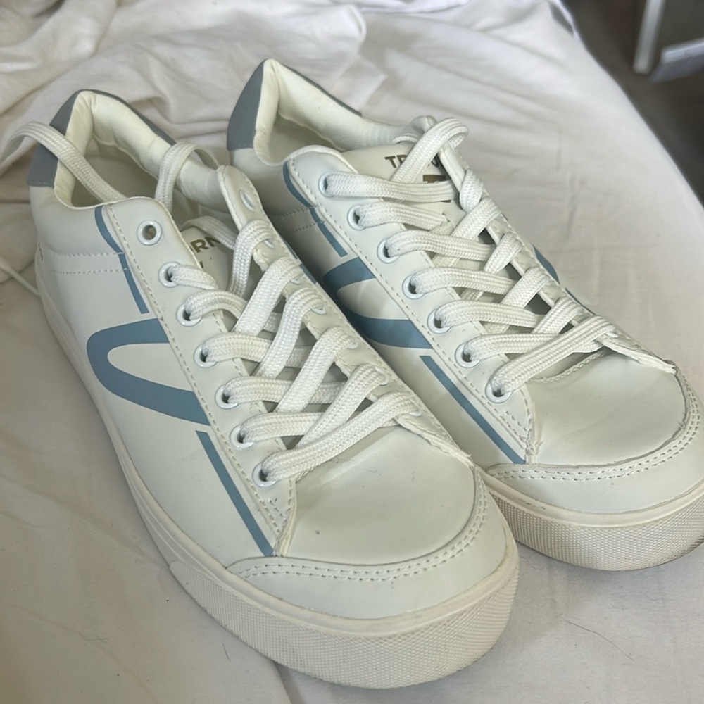 Tretorn Women's Hopper Sneakers Blue Shoes size 8.5